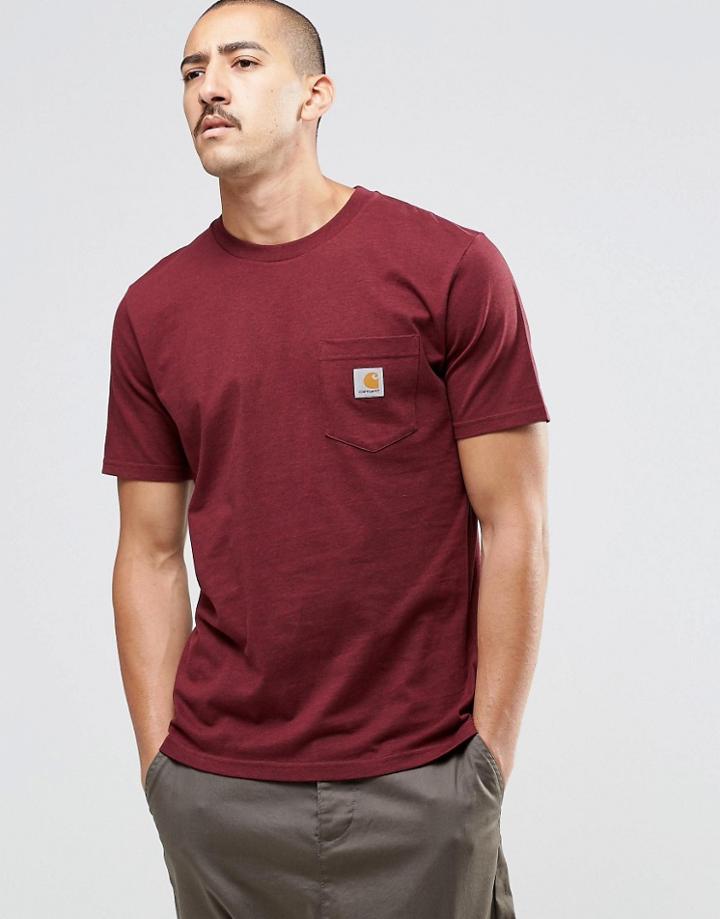 Carhartt Wip Pocket T-shirt - Red