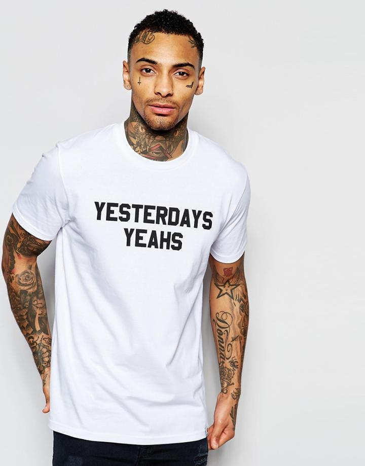 Carhartt Wip Yesterdays T-shirt With Back Print