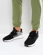 Adidas Originals Eqt Support 93/17 Sneakers In Black By9509 - Black