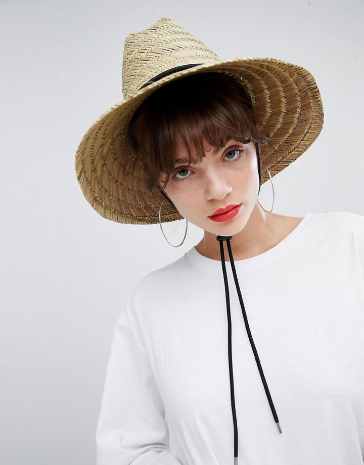 Weekday Straw Hat - Beige