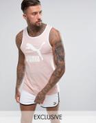 Puma Jersey Tank In Pink Exclusive To Asos - Pink