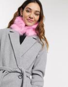 Skinny Dip Pink Fur Vega Infinity Scarf