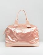Lamoda Satin Carryall In Blush - Pink
