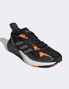 Adidas Running X9000l3 Sneakers In Black And Orange