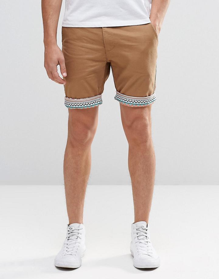 Bellfield Lanikai Chino Shorts - Tan