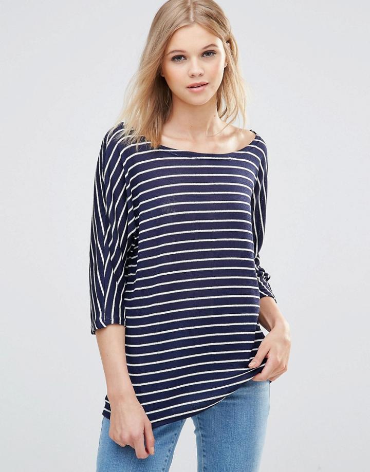 Vero Moda Nana 3/4 Batwing Top - White
