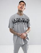 Napapijri Tier 1 Chest Logo T-shirt In Gray - Gray