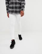 Dr Denim Kissy Extreme Muscle Fit Jean In White - White