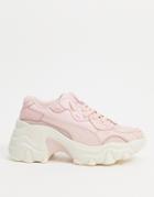 Puma Pulsar Wedge Sneakers In Pastel Pink