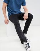 Jack & Jones Core Intelligince Jean In Black Denim - Black