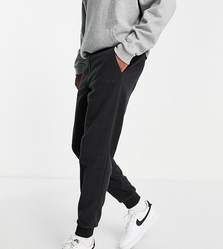Calvin Klein Asos Exclusive Polar Fleece Sweatpants In Black