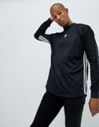 Adidas Originals Authentic Long Sleeve Top In Black Dj2866 - Black
