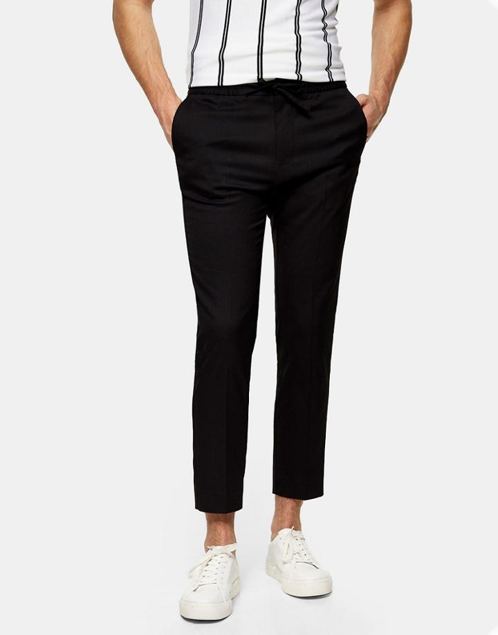 Topman 2 Pack Smart Skinny Sweatpants In Black