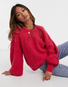 In Wear Saria Wool Blend Sweater In Pink