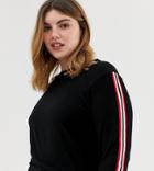 Koko Sport Stripe Sweatshirt - Black