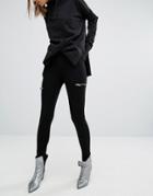 Cheap Monday High Spray Super Skinny Jeans With Zip Pockets - Black