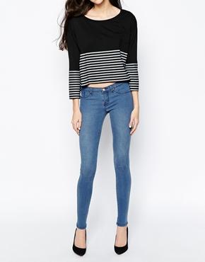 Dr Denim Kissy Super Skinny Jeans - Light Blue