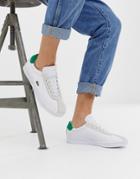Lacoste Masters Sneakers In White Leather