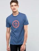 Original Penguin Distressed Circle Logo T-shirt - Blue