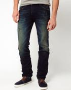 Diesel Jeans Darron 809v Regular Slim Blue Icon - Blue
