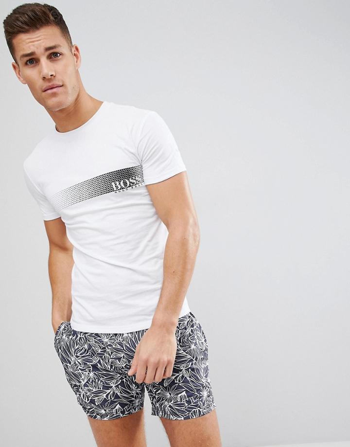 Boss Slim Fit Bodywear Logo T-shirt - White