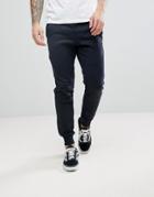 Jack & Jones Core Jogger With Fleece Sports Stripe - Navy