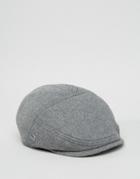 Esprit Driver Cap In Felt - Gray