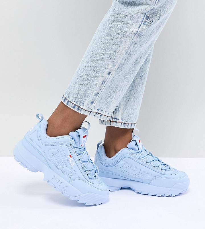 Fila Disruptor Sneakers In Blue - Blue