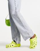 Crocs Classic Shoe In Citrus-yellow