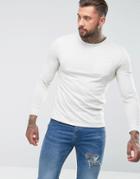 Another Influence Long Sleeve Pocket T-shirt - Gray