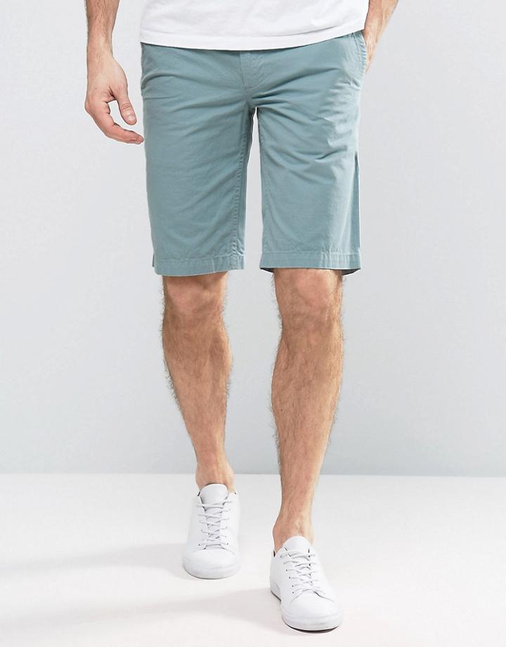 Boss Orange By Hugo Boss Chino Shorts Regular Fit In Blue - Blue