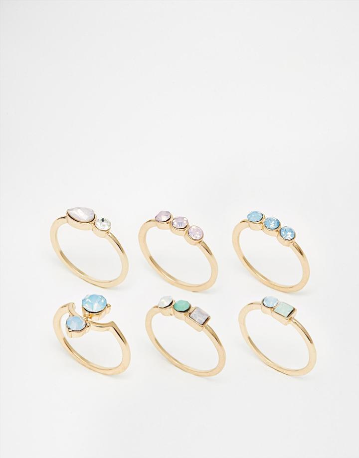 Aldo Traewiel Multipack Rings - Gold