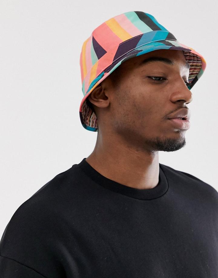 Paul Smith Artist Stripe Bucket Hat