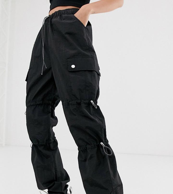 Collusion Nylon Pants With Pockets