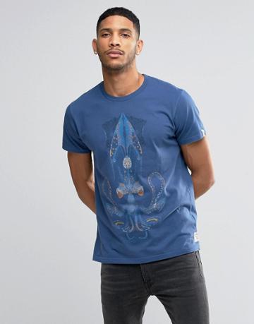 Supreme Being Kraken T-shirt - Blue