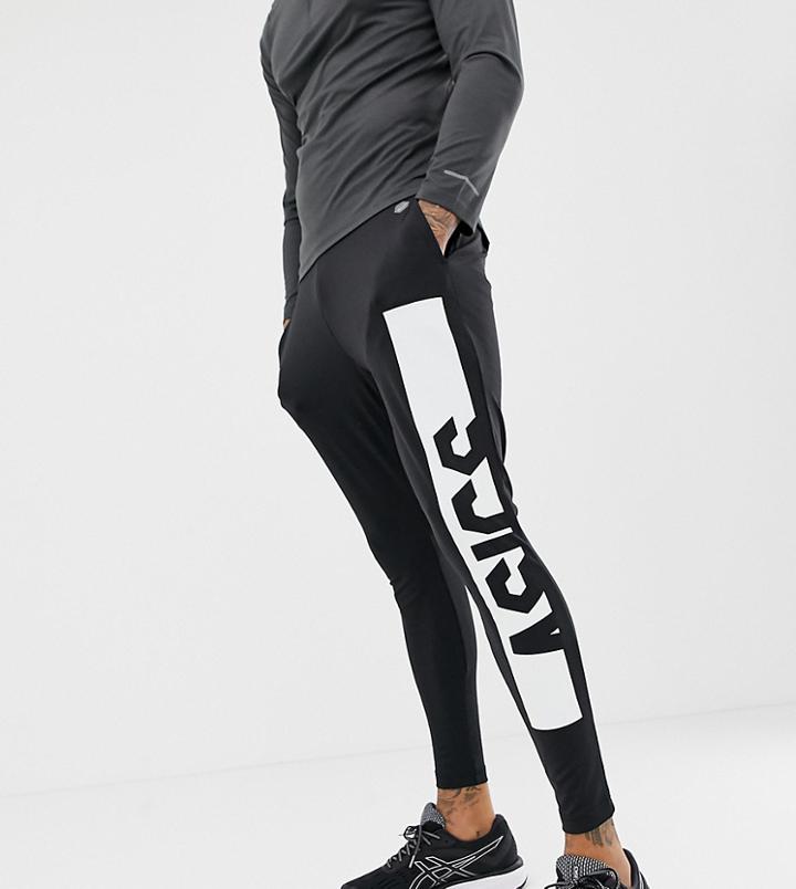 Asics Fitted Knit Pant In Black - Black