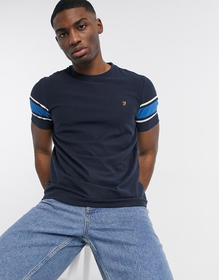 Farah Spielberg T-shirt In Navy