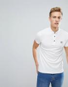 Boss Slim Fit Logo Polo Shirt In White - White