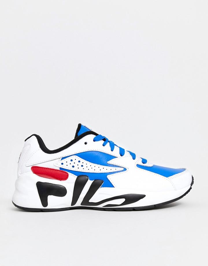Fila Mindblower Sneaker In White - White