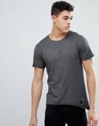 Only & Sons T-shirt In Acid Wash - Gray