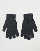 Pieces Touch Screen Glove In Gray - Gray