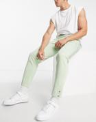 Liquor N Poker Straight Leg Sweatpants In Sage Green