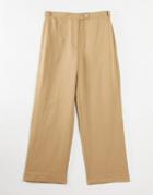 & Other Stories Linen Pants With Pleat Detail In Beige-neutral