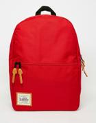 Workshop Zip Pocket Backpack - Red