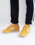 Saucony Jazz Original Windbreaker Sneakers In Yellow S70353-6 - Yellow
