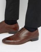 Kg Kurt Geiger Anthony Leather Oxford Shoes - Brown