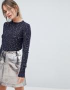 Oasis Sparkle Knit Sweater - Multi