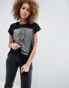Asos T-shirt With Joy Division Print - Black