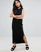 Cheap Monday Twine Sleeveless Maxi Dress - Black
