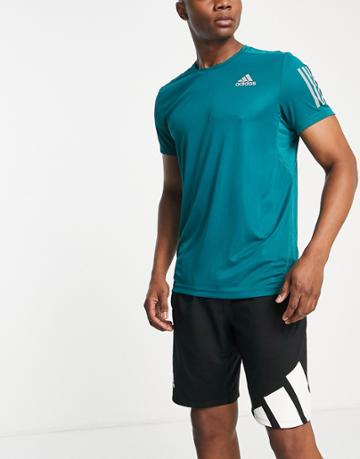 Adidas Running Own The Run T-shirt In Green